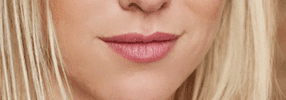 Lips C: Moderate lips, evenly shaped and neither straight nor overly full